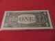 1977 Backwards Overprint (error) One Dollar Bill Near Paper Money: US photo 4