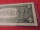 1977 Backwards Overprint (error) One Dollar Bill Near Paper Money: US photo 5