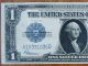 1923 $1 Silver Certificate - Crisp/white - 