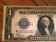 1923 Star $1 Silver Certificate Speelman/white Large Size Notes photo 1