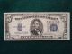 1934 - D $5 Silver Certificate - Crisp/white - A/u,  Stunning Gradable Choice Note Small Size Notes photo 1