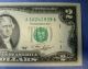 Two Dollar Bills In Sequence Uncirculated 1976 Total Of 2 Small Size Notes photo 5