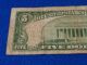 $5 Trenton Jersey Mechanics National Bank 1929 1327 National Currency Paper Money: US photo 3