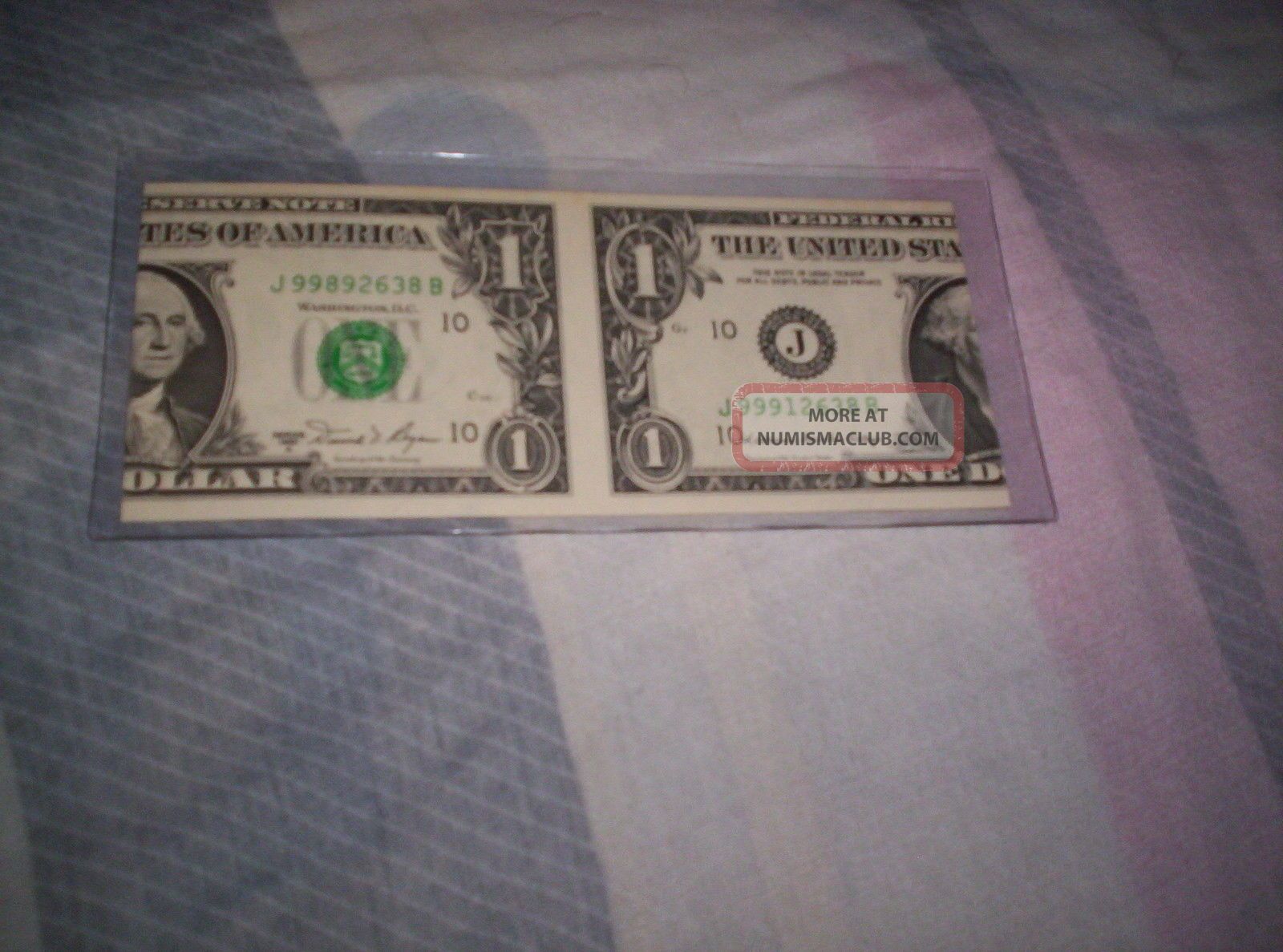 1981 Error Note $1.  00 Paper Money: US photo