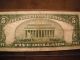 1934 C 5 Dollar Federal Reserve Old Note Small Size Notes photo 3