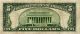 1953 - B $5.  00 United States Silver Certificate Fr 1657 F77806776a Vf Large Size Notes photo 1