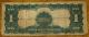 1899 Silver Certificate One Dollar $1 Lincoln Grant Black Eagle H46778864a Large Size Notes photo 1