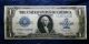 1923 $1 Large Size Silver Certificate One Dollar Bill Currency Banknote Large Size Notes photo 7