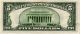 1934 - B $5.  00 United States Silver Certificate Fr 1652 L84181851a Xf/au Large Size Notes photo 1