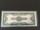 1923 Large Size $1 Dollar Bill Silver Certificate Very Large Size Notes photo 1