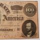 Spectacular Civil War 1864 $100 Confederate Note Currency Paper Money: US photo 4