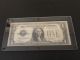 1928a $1 Dollar Bill Silver Certificate Very Small Size Notes photo 2