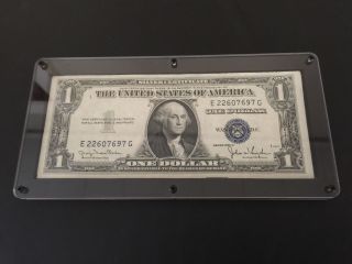 1935d $1 Dollar Bill Silver Certificate Very photo