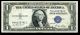 1935e $1 Silver Certificate Note N 44335792 I Small Size Notes photo 1