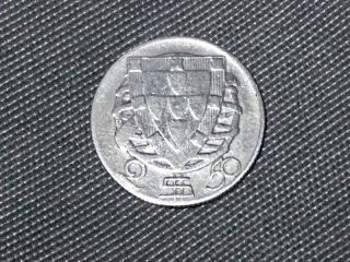 Silver Coin 2,  5 Escudos Portugal 1932 Rare photo
