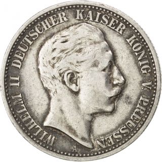 [ 86841] Allemagne,  Prusse,  Wilhelm Ii,  2 Mark 1903 A,  Km 522,  Km 522 photo