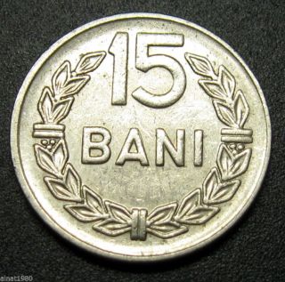 Romania Rsr 15 Bani 1966 Coin Km 93 (a2) Reg.  With Tracking photo