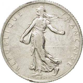 [ 28533] Iiième République,  2 Francs Semeuse 1918,  Km 845.  1 photo