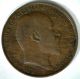 1905 Bronze Half Pence Uk Half Penny Britain Coin Yg UK (Great Britain) photo 1