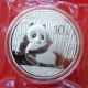 2015 Chinese Panda Silver Coin 1oz China photo 1