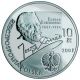 2007 Poland 10 Zl Silver Coin Joseph Conrad - Uncirculated With Hologram Europe photo 1