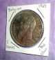 Belgium,  5 Francs Silver Coin Dated: 1869.  90 Silver Europe photo 4