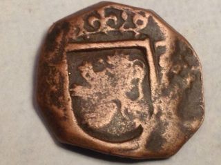 Metal Detector Find - Pirate 1600 ' S Lion/castle Cob Spanish - Coin Collections32 photo