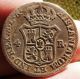 1812 Pirate Cob Coin 4 Reales Silver Joseph Napoleon Spanish Old Colonial Times Europe photo 1
