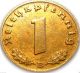 Germany - German 3rd Reich - German 1939b Reichspfennig Coin - Actual Ww2 Relic Germany photo 1