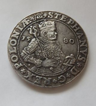 Poland Coin Thaler Stephan Batory 1580 Year (restrike) photo