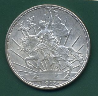 1913 Mexico One Peso. photo
