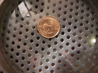 Gold Krugerrand 1/10 South Africa Dated 1984 photo