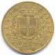 1865 - T Gold 20 Lire Italy,  Scarce,  6.  45 Grams Coins: World photo 1