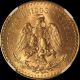 1923 Mexico Gold 50 Peso Ngc 64 Mexico photo 1