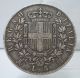 Italy 1874 - M Bn 5 Lire Large 90 Silver Coin Vf - Xf Italy, San Marino, Vatican photo 1