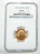 1925 United Kingdom Gold Sovereign Ngc Ms65 (. 2354oz) 1 Day, UK (Great Britain) photo 1
