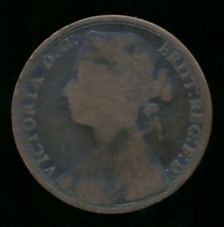 Great Britain 1880 Penny (bronze) photo
