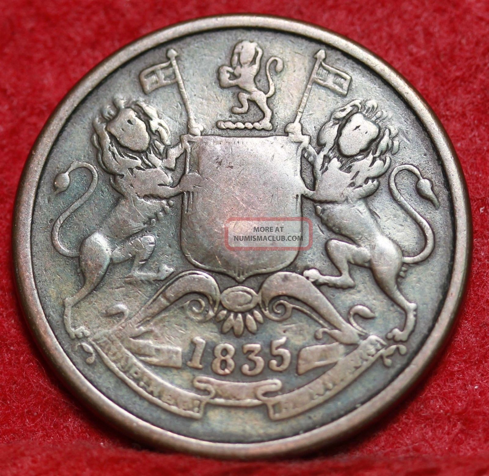 1835 East India Company Half Anna Foreign Coin S h 1835-east-india-company-half-anna-foreign-coin-s-h