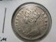 1876 H Silver 10 Cent Coin.  British Hong Kong.  Empress Victoria. Asia photo 1