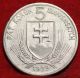 1939 Slovakia 5 Kroner Foreign Coin S/h Europe photo 1