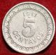 1911 Mexico 5 Centavos Foreign Coin S/h Mexico photo 1