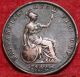 1854 Great Britain 1/2 Penny Foreign Coin S/h UK (Great Britain) photo 1