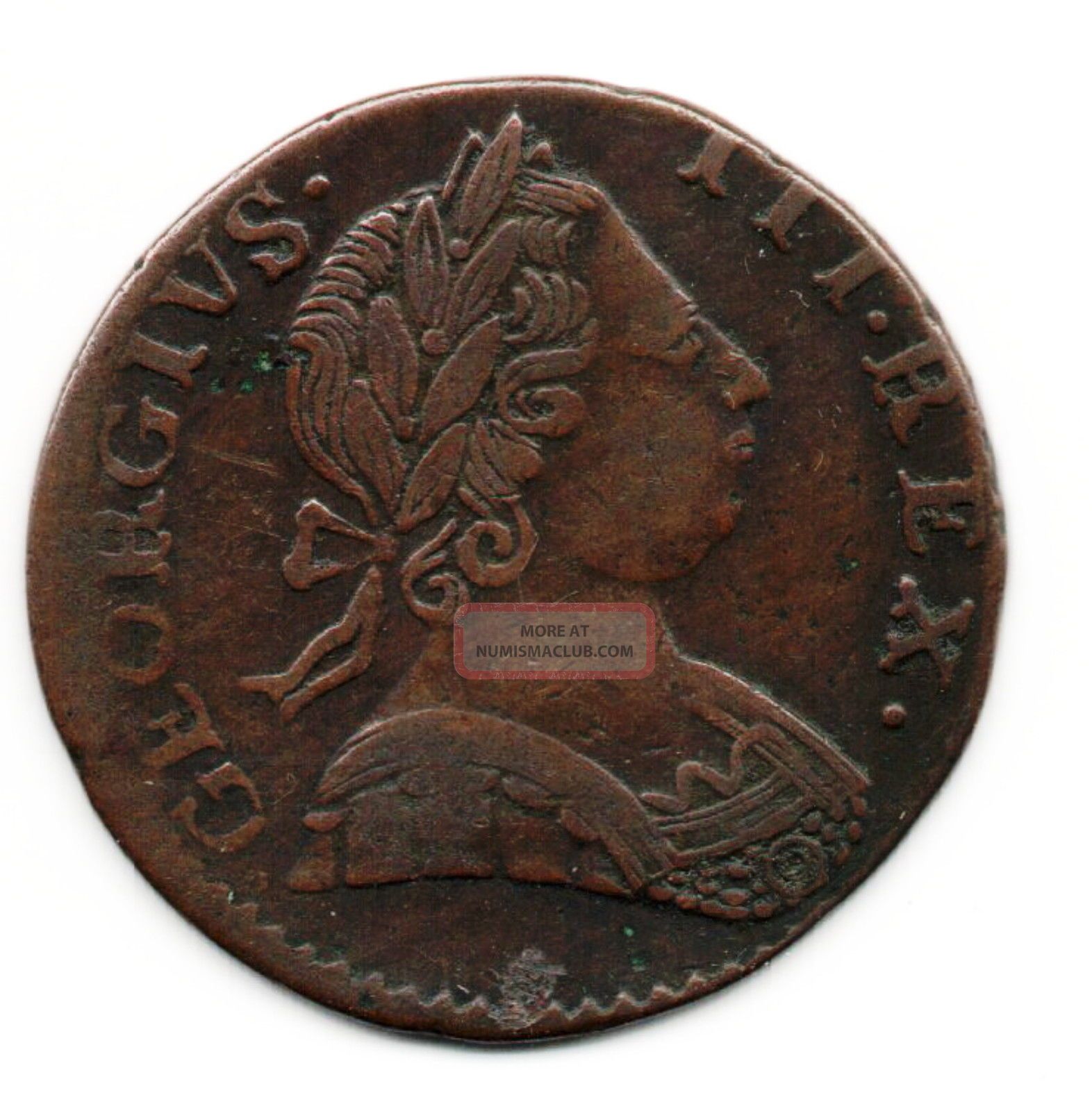 Great Britain Half Penny 1775