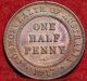 1917 - I Australia 1/2 Penny Foreign Coin S/h Australia photo 1