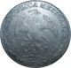 1841 Mexico City 8 Reales Mo.  M.  L.  - Rare Silver Coin In Mexico photo 1