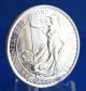 2012 Royal Britannia One Ounce.  958 Silver Bullion Coin UK (Great Britain) photo 1