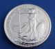 2012 Royal Britannia One Ounce.  958 Silver Bullion Coin UK (Great Britain) photo 2