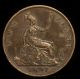 Great Britain Bronze Penny 1891 Victoria,  Toned Very Fine Plus UK (Great Britain) photo 1