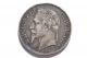 1868 Bb France Silver 5 Francs Vf Toning Europe photo 2