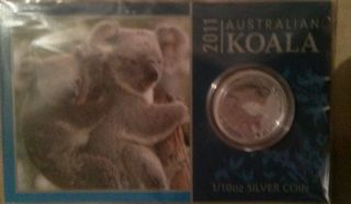 2011 Silver Australian Koala Bear photo